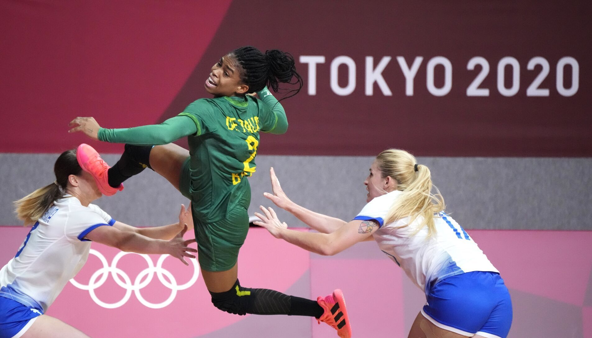 APTOPIX Tokyo Olympics Handball